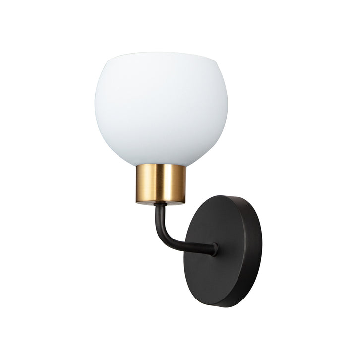 Maxim Coraline 11271SWBZSBR Wall Sconce Light - Bronze / Satin Brass