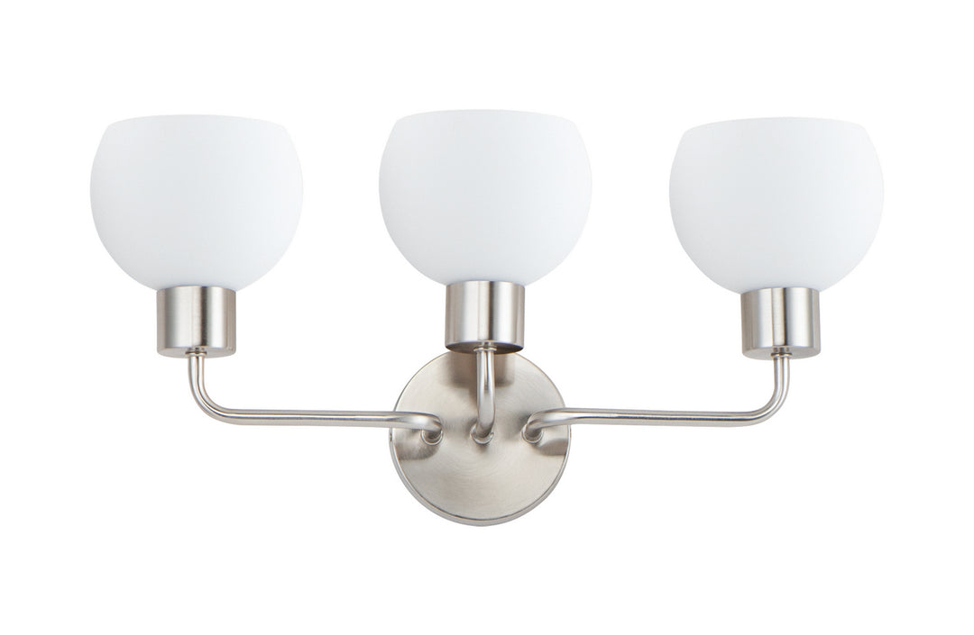 Maxim Coraline 11273SWSN Bath Vanity Light 22 in. wide - Satin Nickel