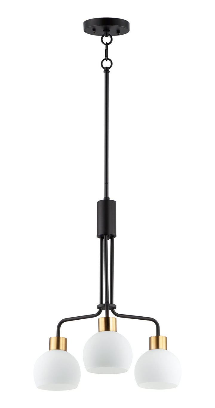 Maxim Coraline 11276SWBZSBR Chandelier Light - Bronze / Satin Brass