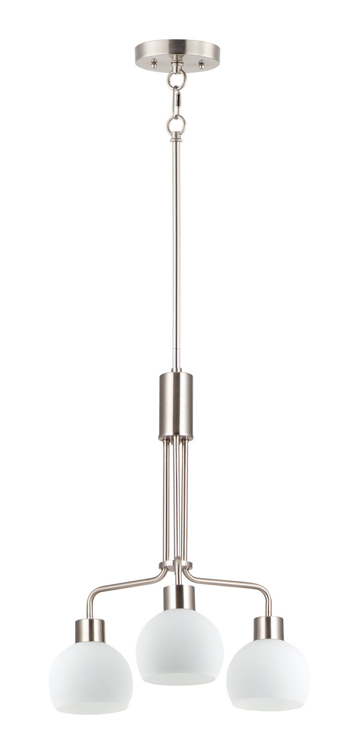 Maxim Coraline 11276SWSN Chandelier Light - Satin Nickel