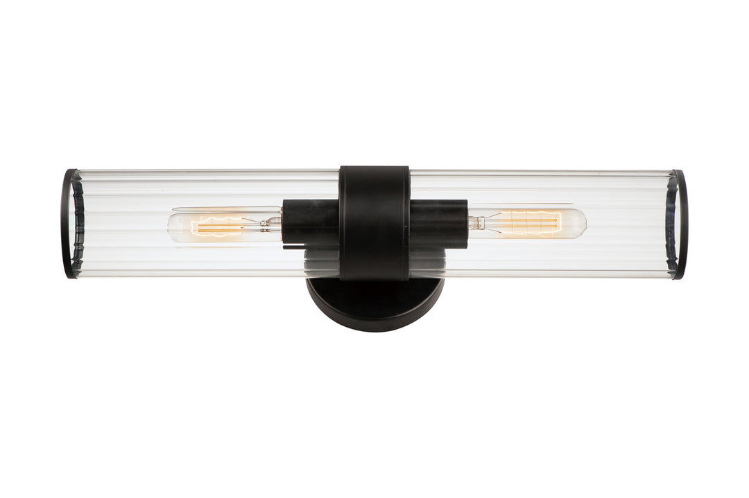 Maxim Crosby 11472CRBK Wall Sconce Light - Black