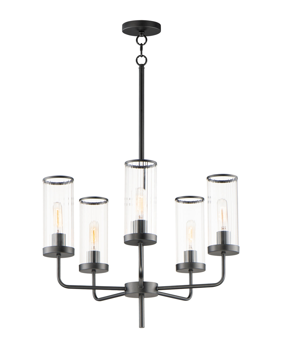 Maxim Crosby 11475CRBK Chandelier Light - Black