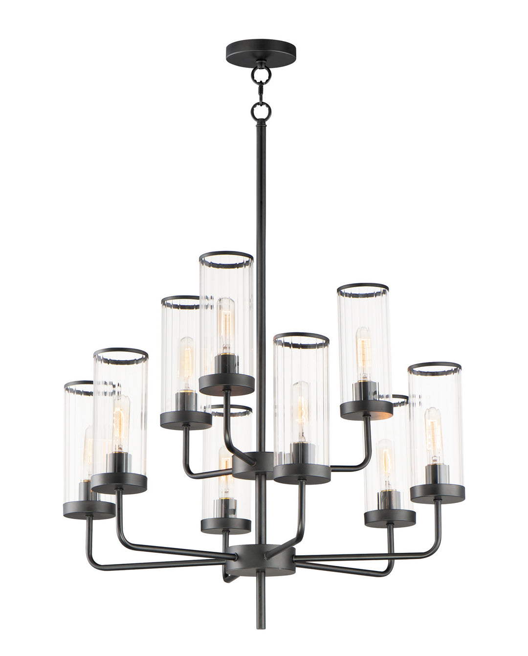Maxim Crosby 11479CRBK Chandelier Light - Black