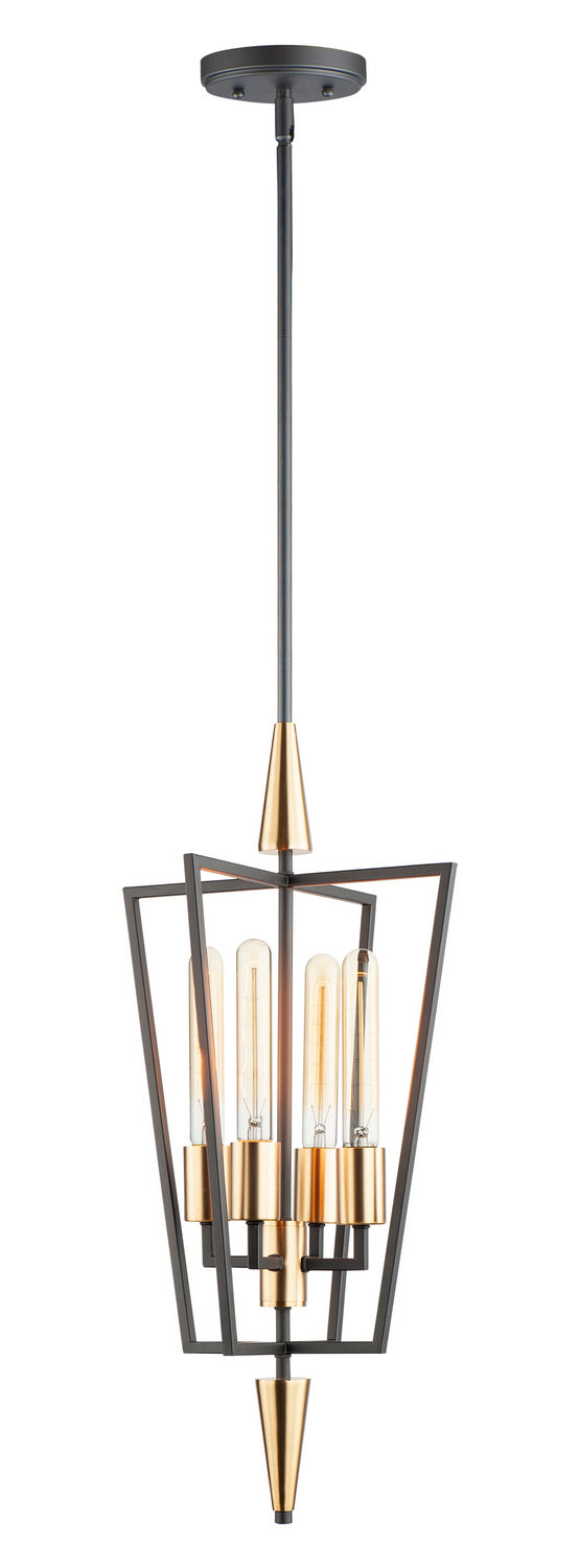 Maxim Wings 11654BKSBR Pendant Light - Black / Satin Brass