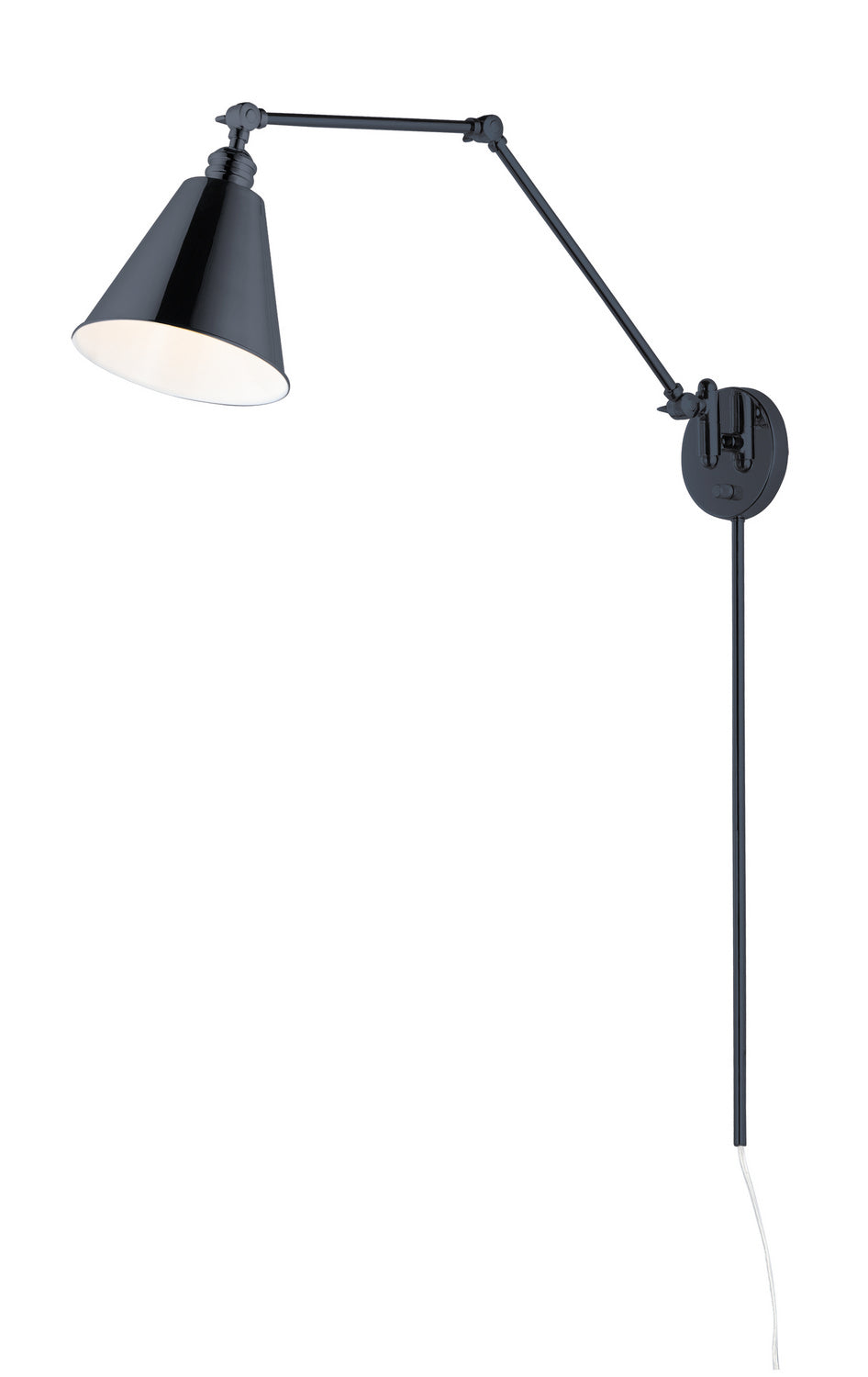 Maxim Lighting 12224BK  Library Lamp Black