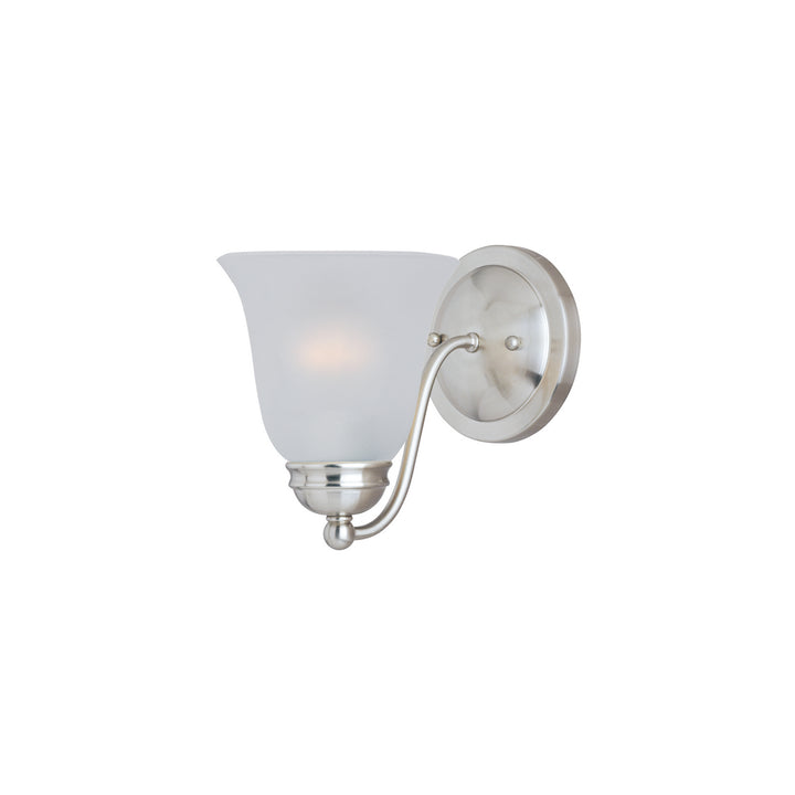 Maxim Basix 2120FTSN Wall Sconce Light - Satin Nickel