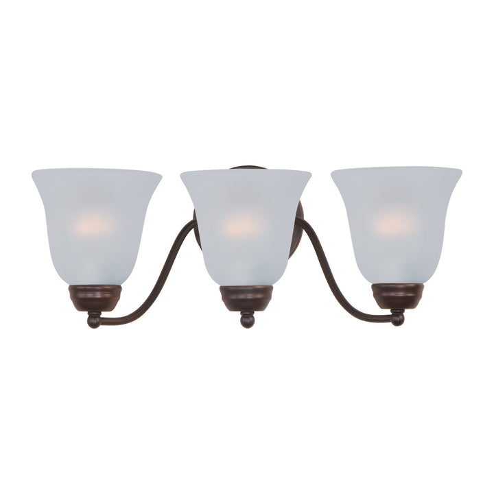 Maxim Basix 2122FTOI Bath Vanity Light 19 in. wide - Oil Rubbed Bronze