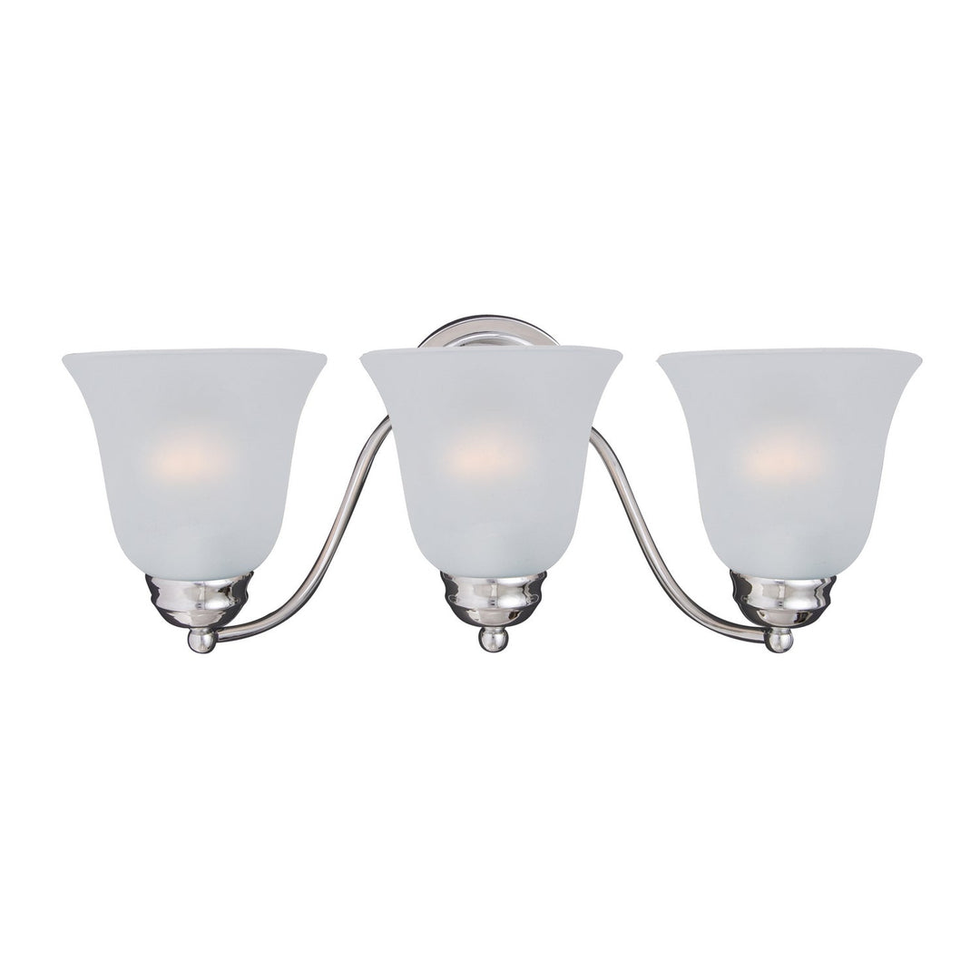 Maxim Basix 2122FTPC Bath Vanity Light 19 in. wide - Polished Chrome