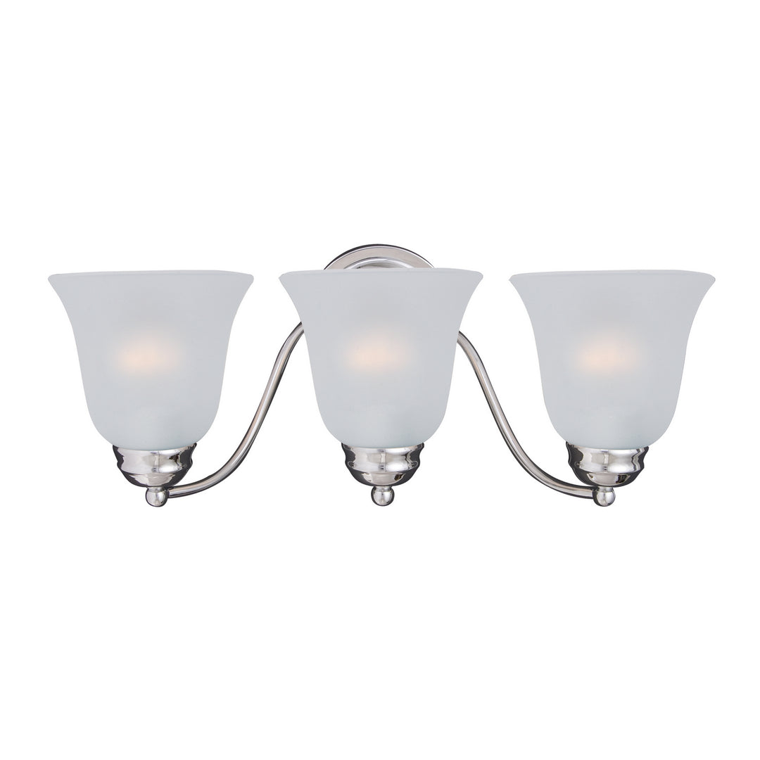 Maxim Basix 2122FTPC Bath Vanity Light 19 in. wide - Polished Chrome