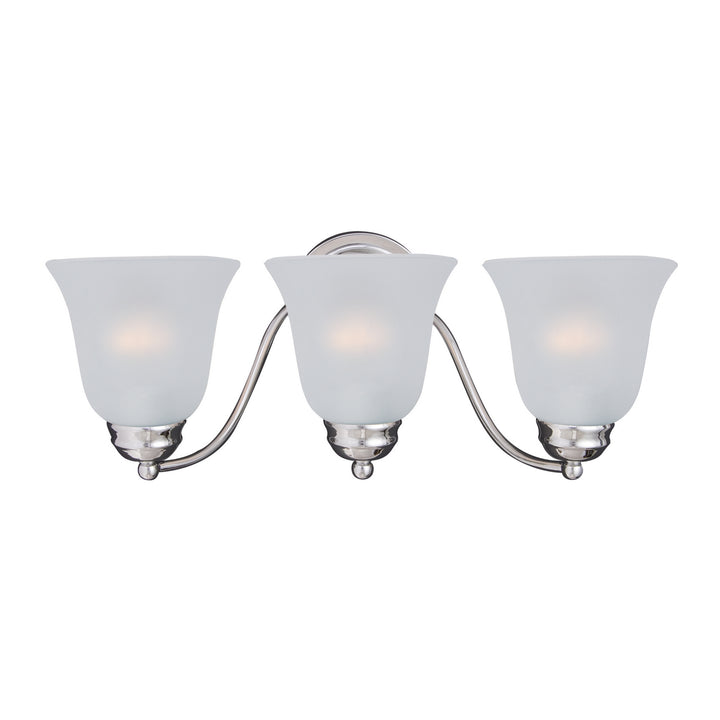 Maxim Basix 2122FTPC Bath Vanity Light 19 in. wide - Polished Chrome