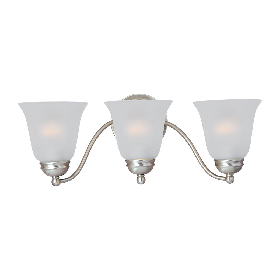 Maxim Basix 2122FTSN Bath Vanity Light 19 in. wide - Satin Nickel