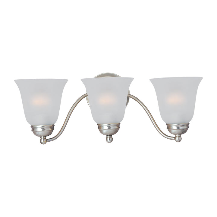 Maxim Basix 2122FTSN Bath Vanity Light 19 in. wide - Satin Nickel