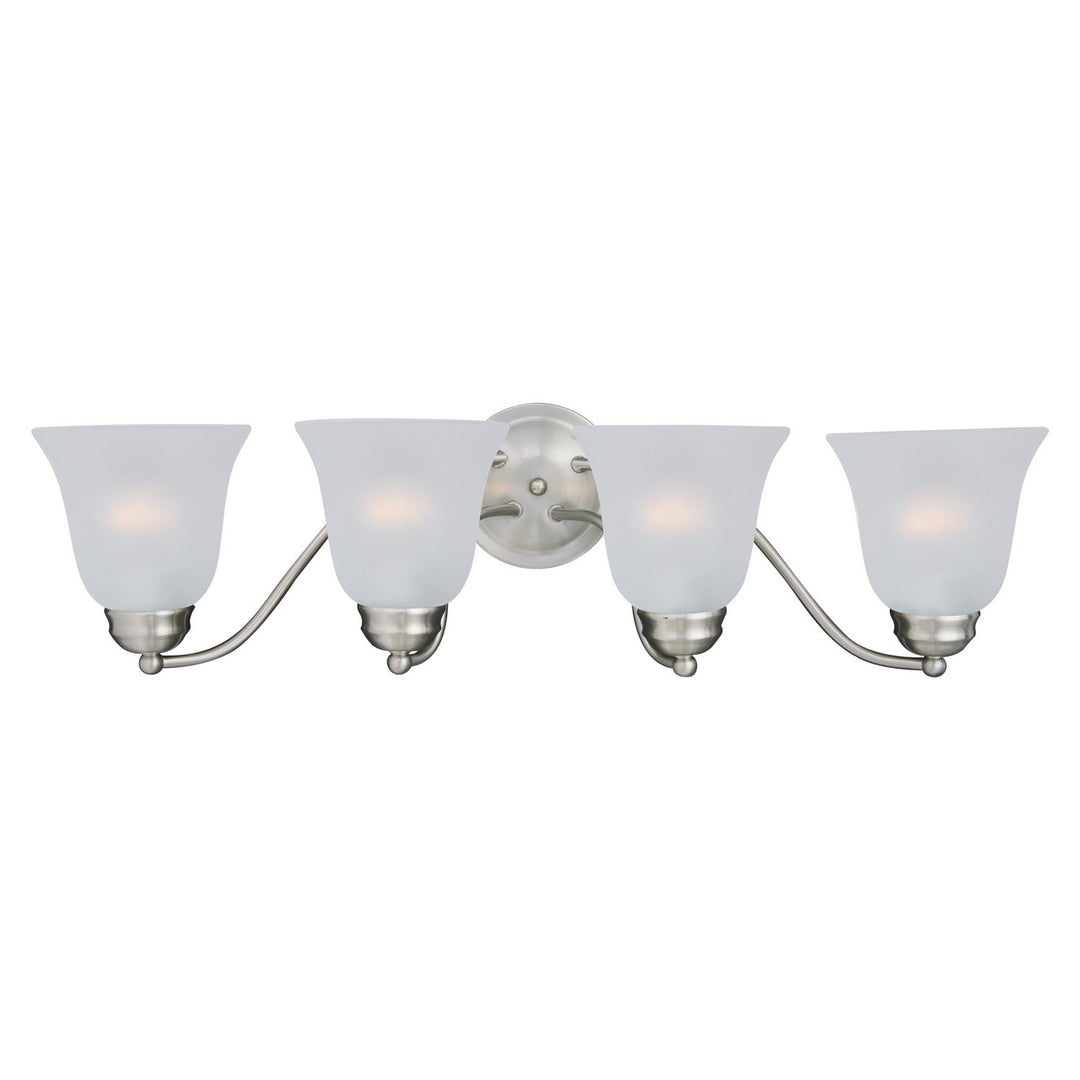 Maxim Basix 2123FTSN Bath Vanity Light 28 in. wide - Satin Nickel