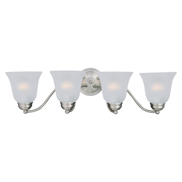 Maxim Basix 2123FTSN Bath Vanity Light 28 in. wide - Satin Nickel