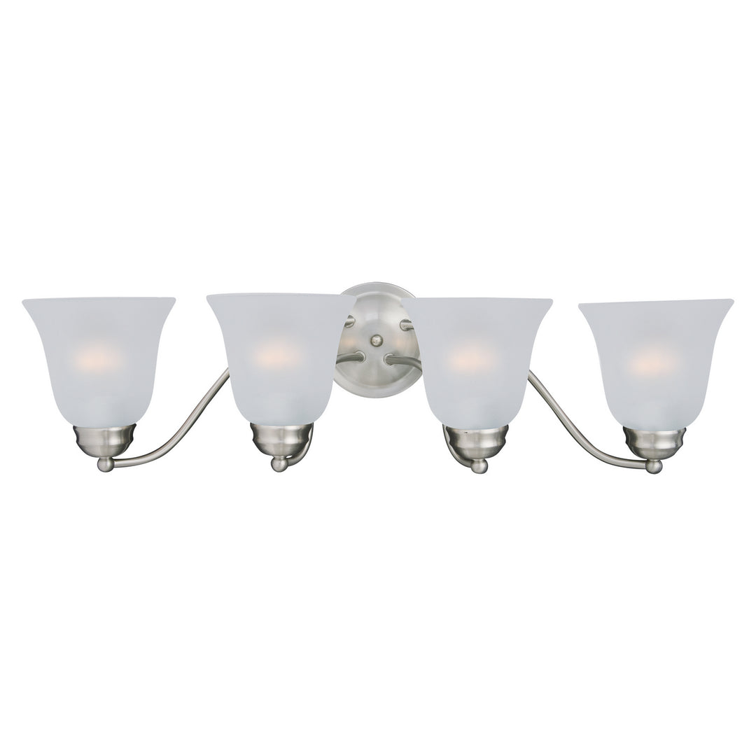 Maxim Basix 2123FTSN Bath Vanity Light 28 in. wide - Satin Nickel