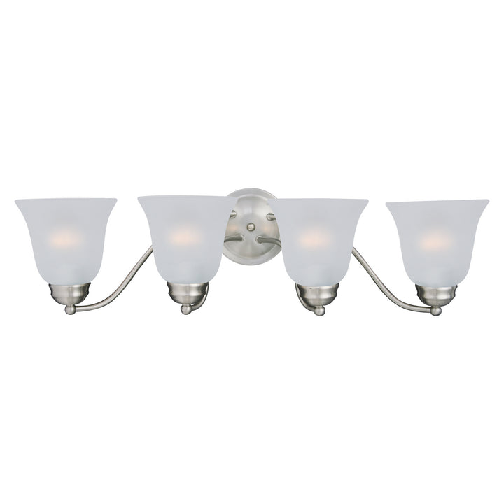 Maxim Basix 2123FTSN Bath Vanity Light 28 in. wide - Satin Nickel