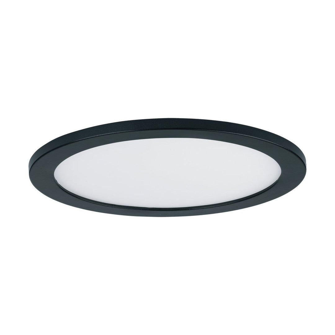 Maxim Lighting 57712WTBK Wafer Led Flush Mount Outdoor Black