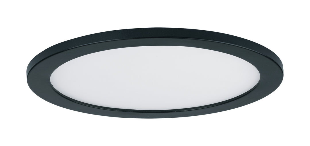 Maxim Lighting 57712WTBK Wafer Led Flush Mount Outdoor Black