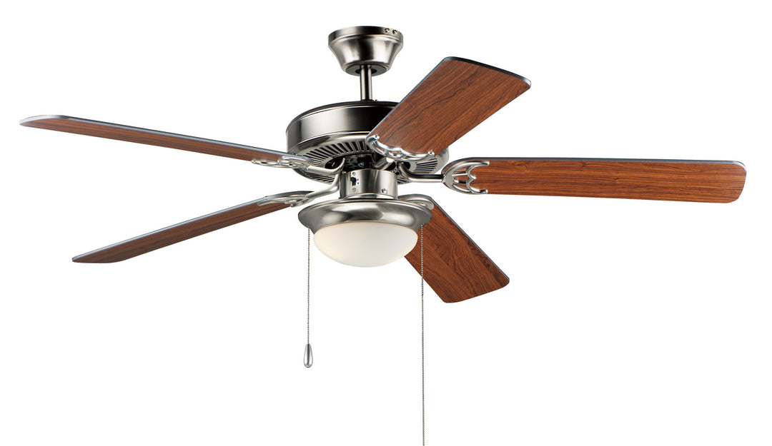 Maxim Basic-Max 89908SWSNWP Ceiling Fan - Satin Nickel / Walnut / Pecan