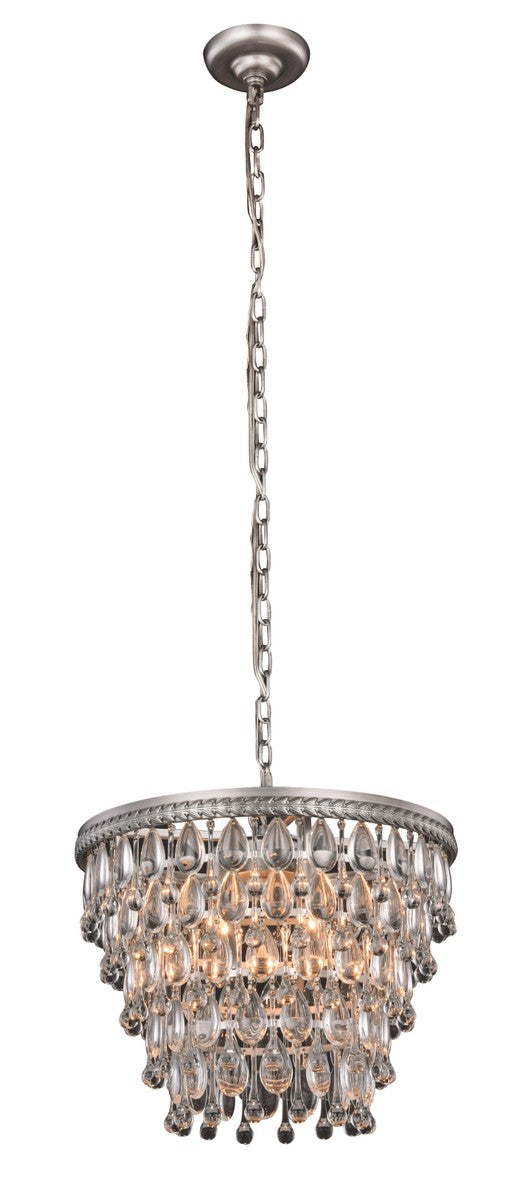 Elegant Nordic 1219D16AS/RC Pendant Light - Antique Silver