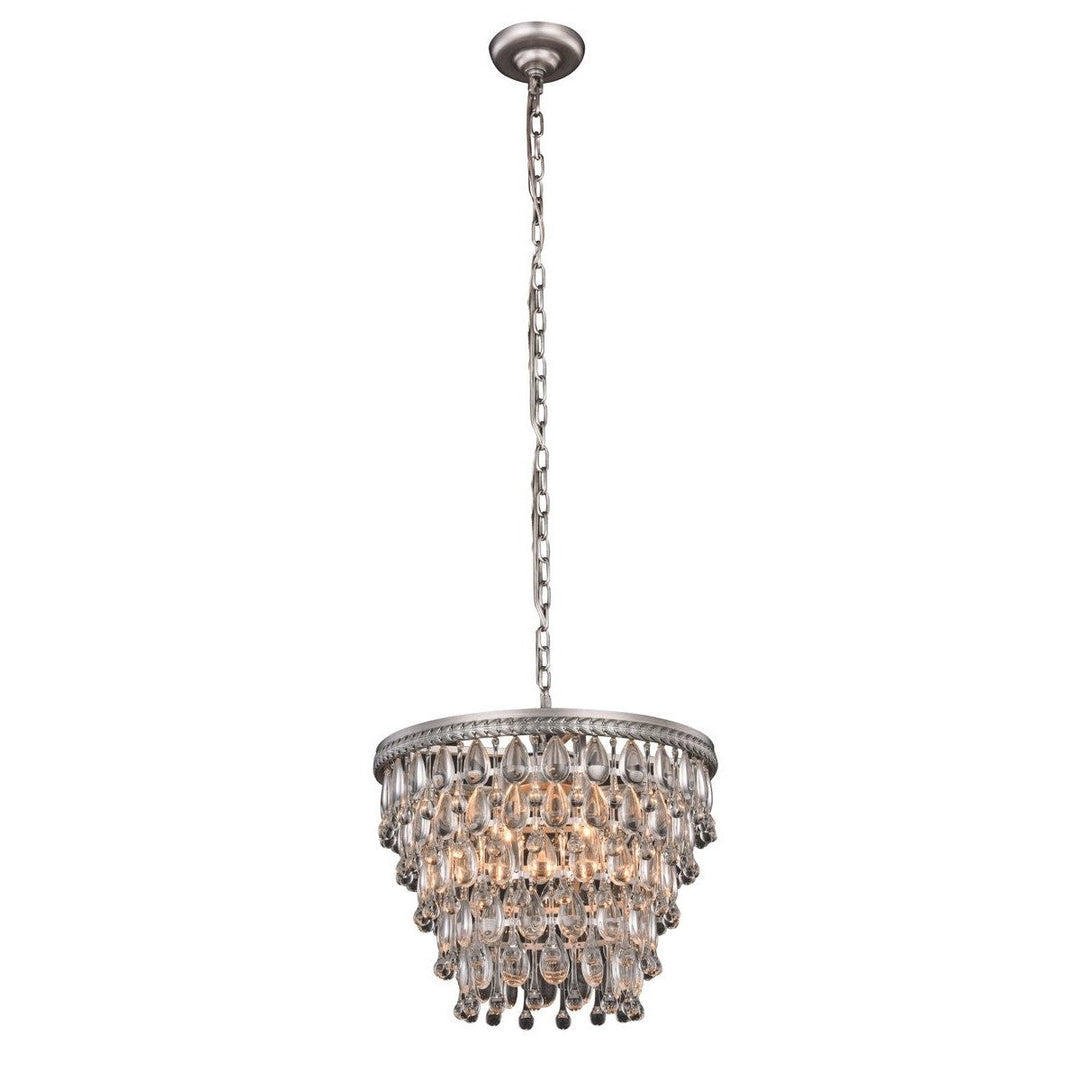 Elegant Nordic 1219D16AS/RC Pendant Light - Antique Silver