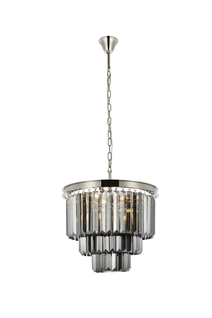 Elegant Sydney 1231D20PN-SS/RC Chandelier Light - Polished Nickel