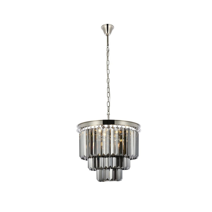 Elegant Sydney 1231D20PN-SS/RC Chandelier Light - Polished Nickel