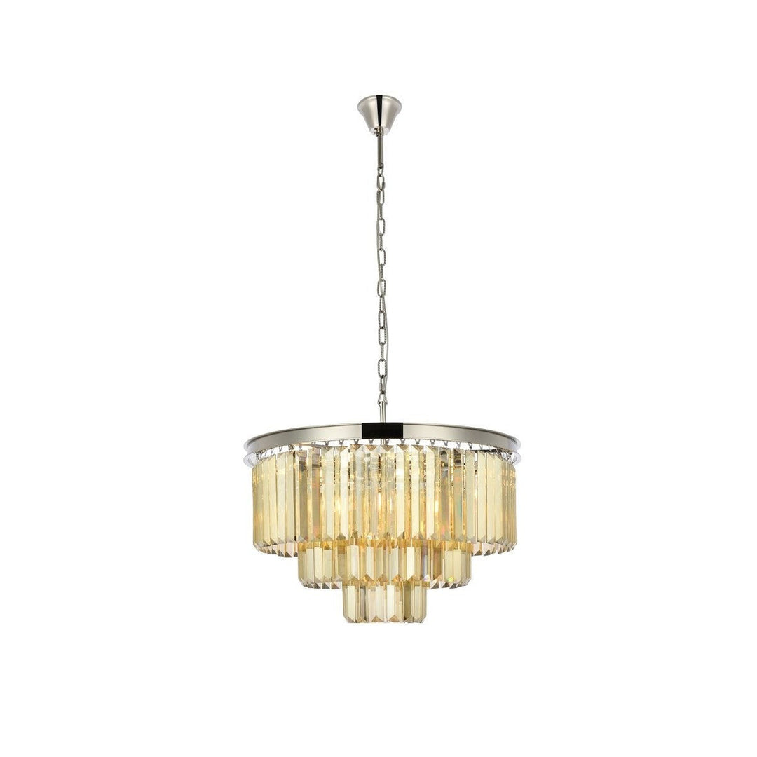 Elegant Sydney 1231D26PN-GT/RC Chandelier Light - Polished Nickel