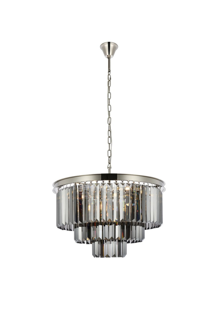 Elegant Sydney 1231D26PN-SS/RC Chandelier Light - Polished Nickel