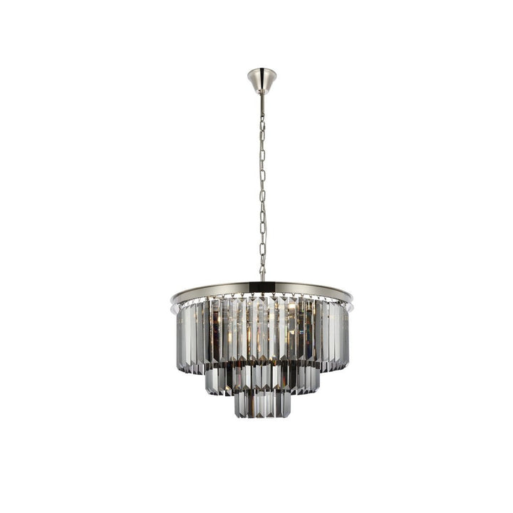 Elegant Sydney 1231D26PN-SS/RC Chandelier Light - Polished Nickel