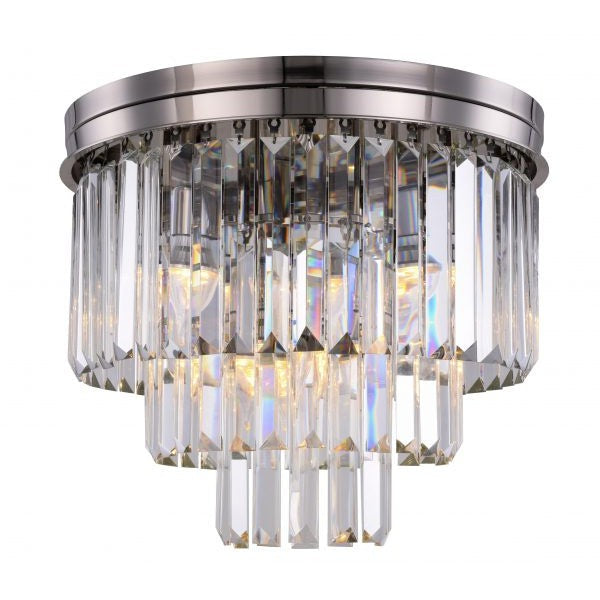 Elegant Sydney 1231F20PN/RC Ceiling Light - Polished Nickel