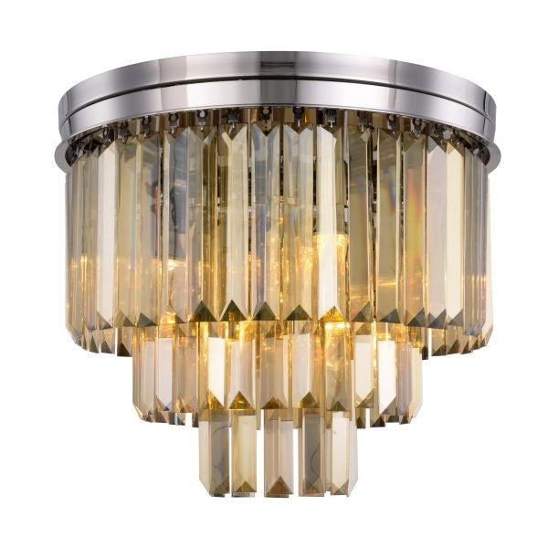 Elegant Sydney 1231F20PN-GT/RC Ceiling Light - Polished Nickel