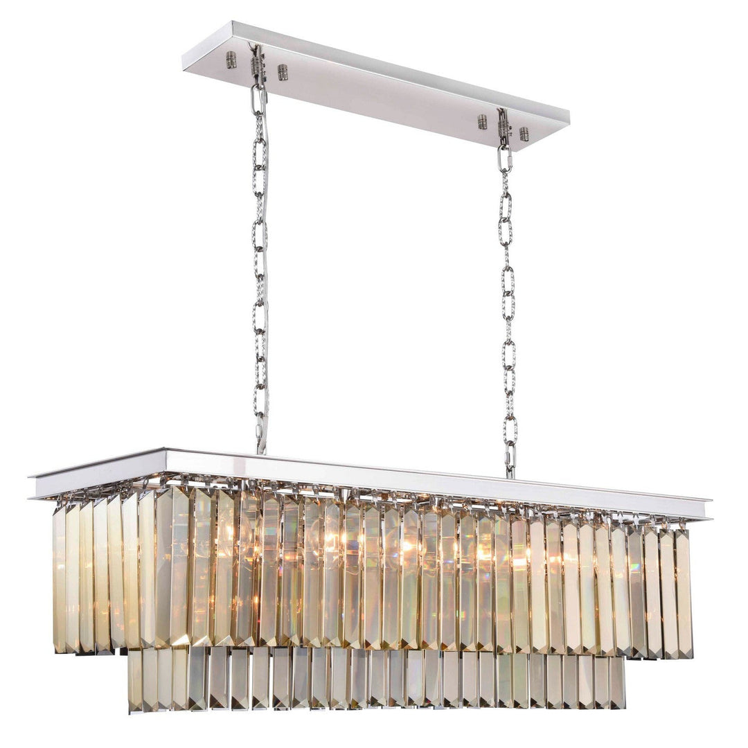 Elegant Sydney 1232D40PN-GT/RC Chandelier Light - Polished Nickel