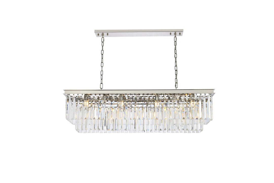 Elegant Sydney 1232D50PN/RC Chandelier Light - Polished Nickel