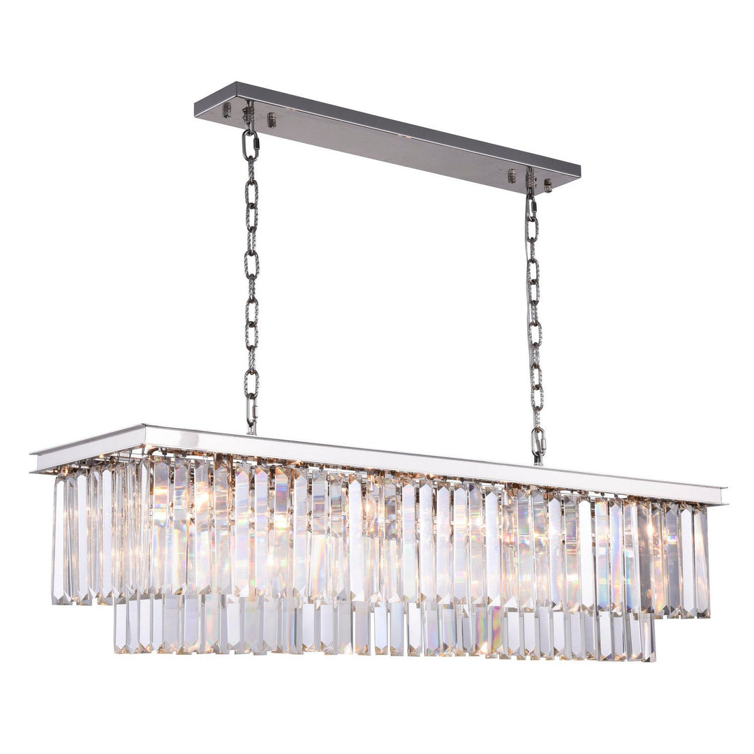 Elegant Sydney 1232D50PN/RC Chandelier Light - Polished Nickel