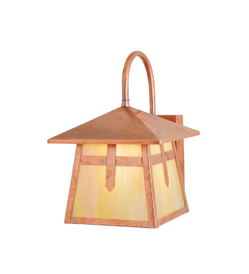 Meyda Tiffany Lighting 109766 Stillwater One Light Wall Sconce Outdoor Copper/Antique/Verde