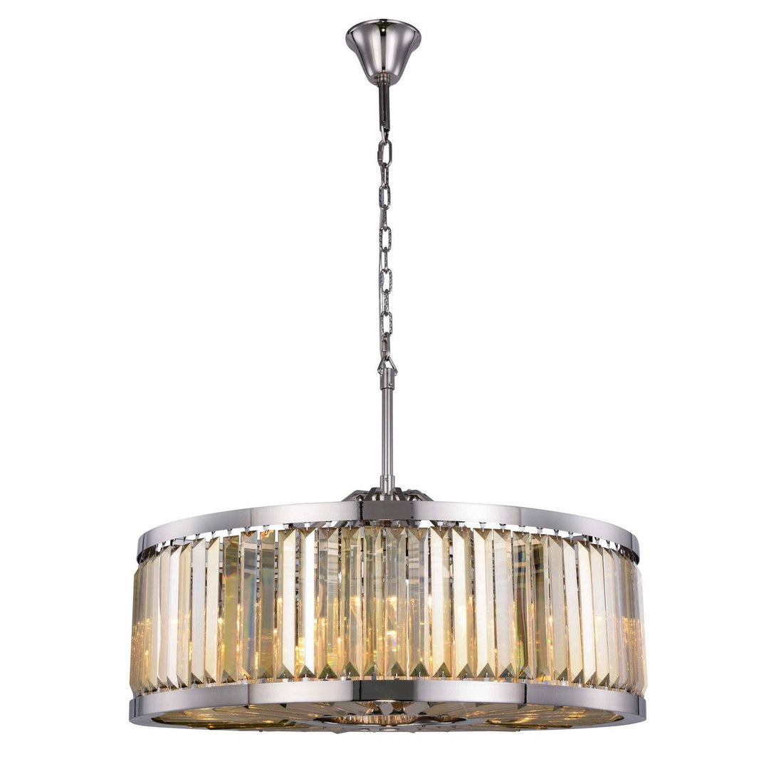 Elegant Chelsea 1233D35PN-GT/RC Chandelier Light - Polished Nickel