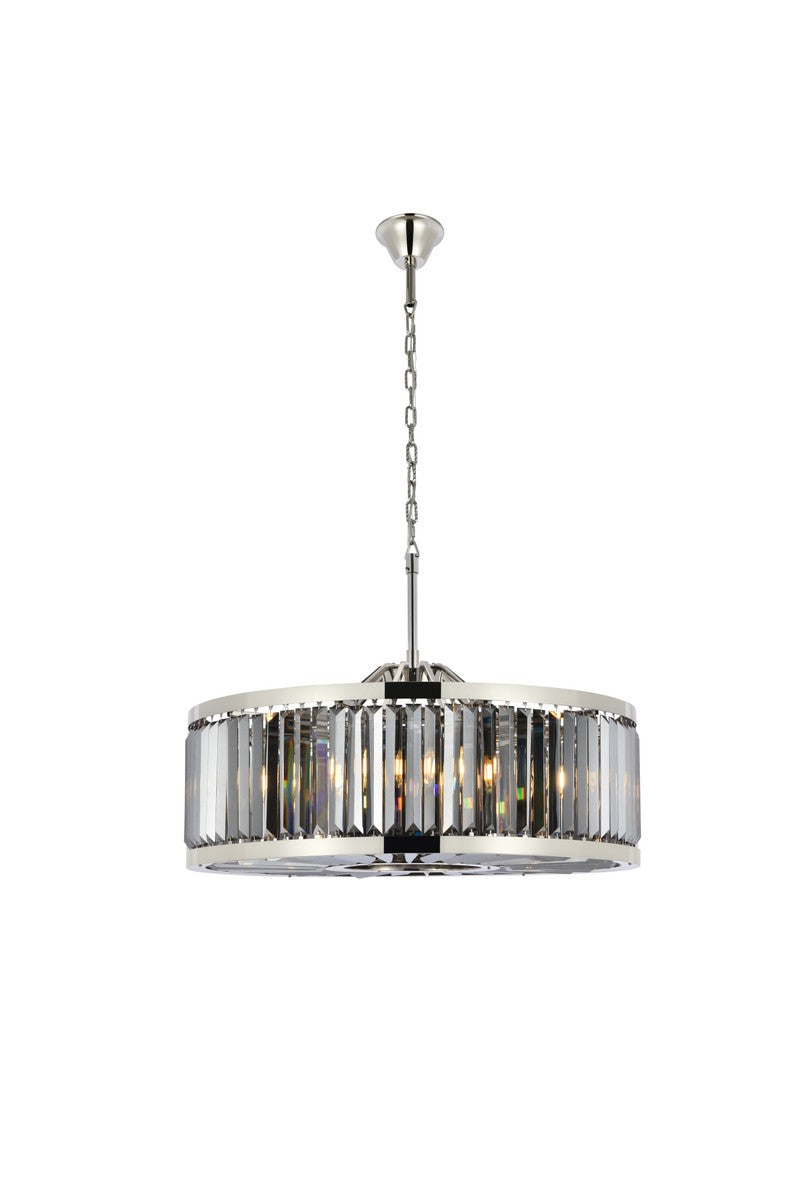 Elegant Chelsea 1233D35PN-SS/RC Chandelier Light - Polished Nickel