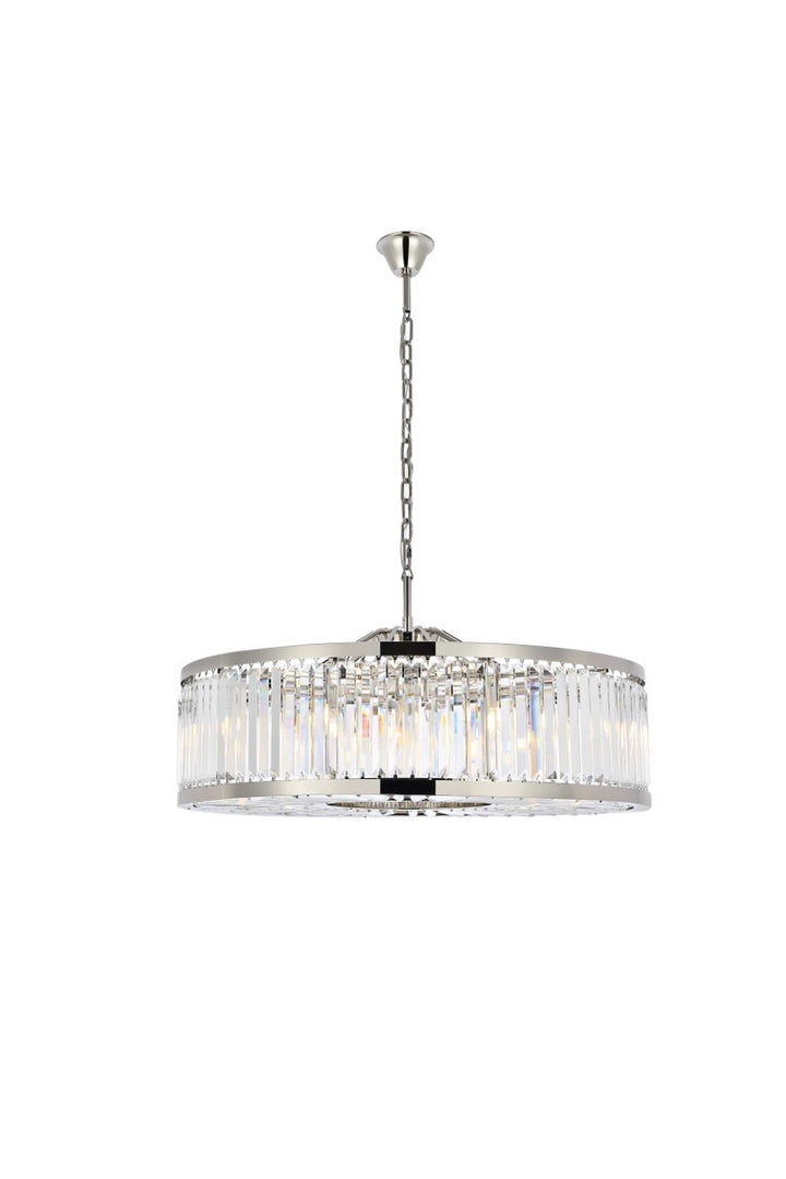 Elegant Chelsea 1233G43PN/RC Chandelier Light - Polished Nickel