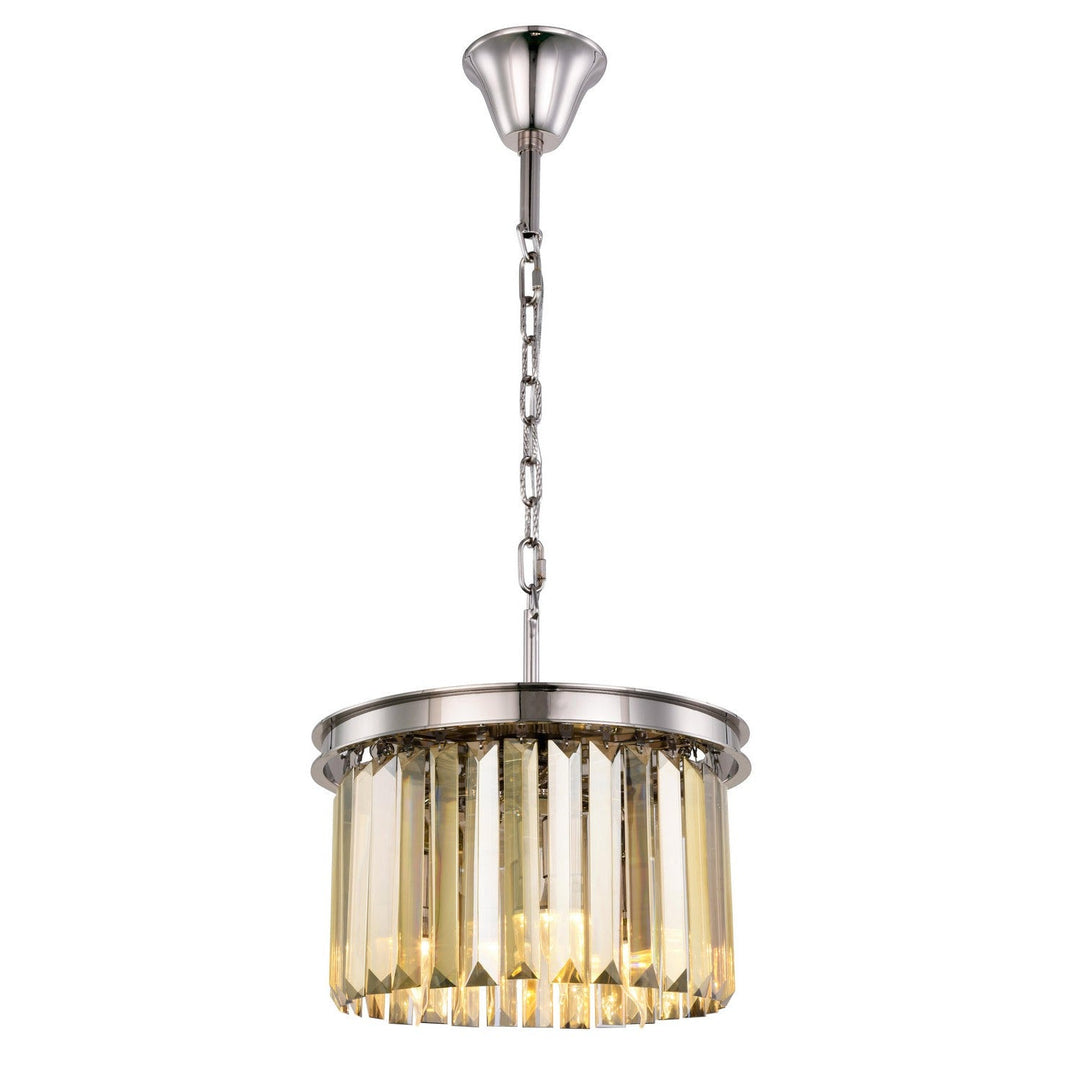 Elegant Sydney 1238D16PN-GT/RC Pendant Light - Polished Nickel