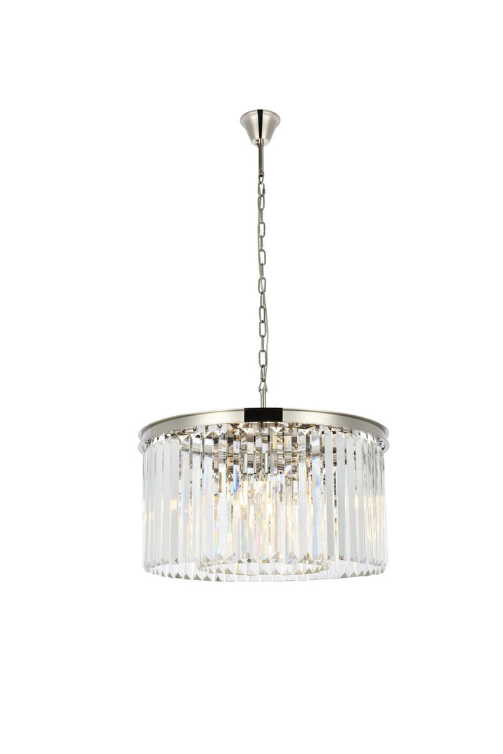 Elegant Sydney 1238D26PN/RC Chandelier Light - Polished Nickel