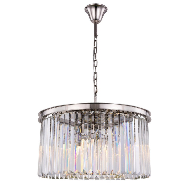 Elegant Sydney 1238D26PN/RC Chandelier Light - Polished Nickel