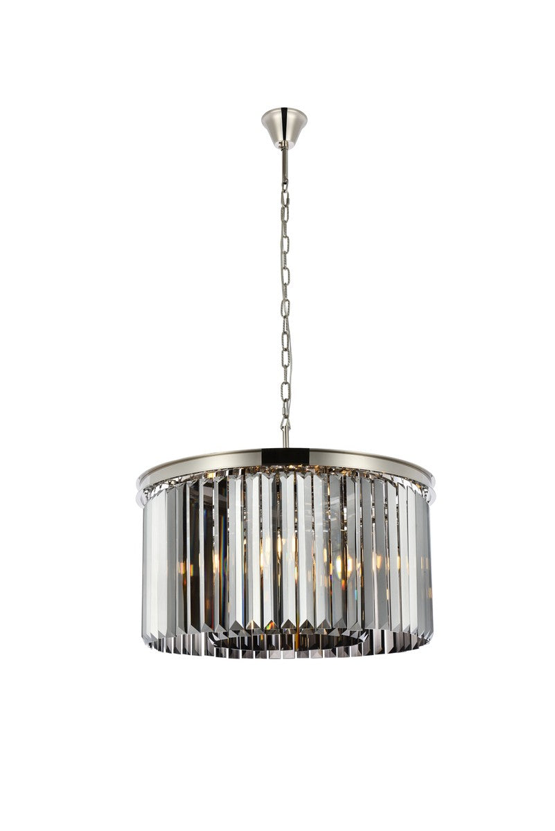 Elegant Sydney 1238D26PN-SS/RC Chandelier Light - Polished Nickel