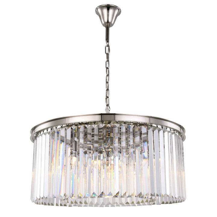 Elegant Sydney 1238D31PN/RC Chandelier Light - Polished Nickel