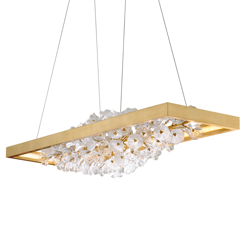 Corbett Jasmine 268-51-GL Pendant Light - Gold Leaf