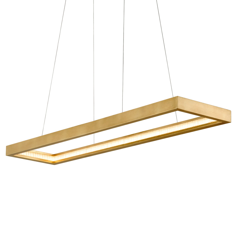 Corbett Jasmine 284-51 Pendant Light - Gold Leaf