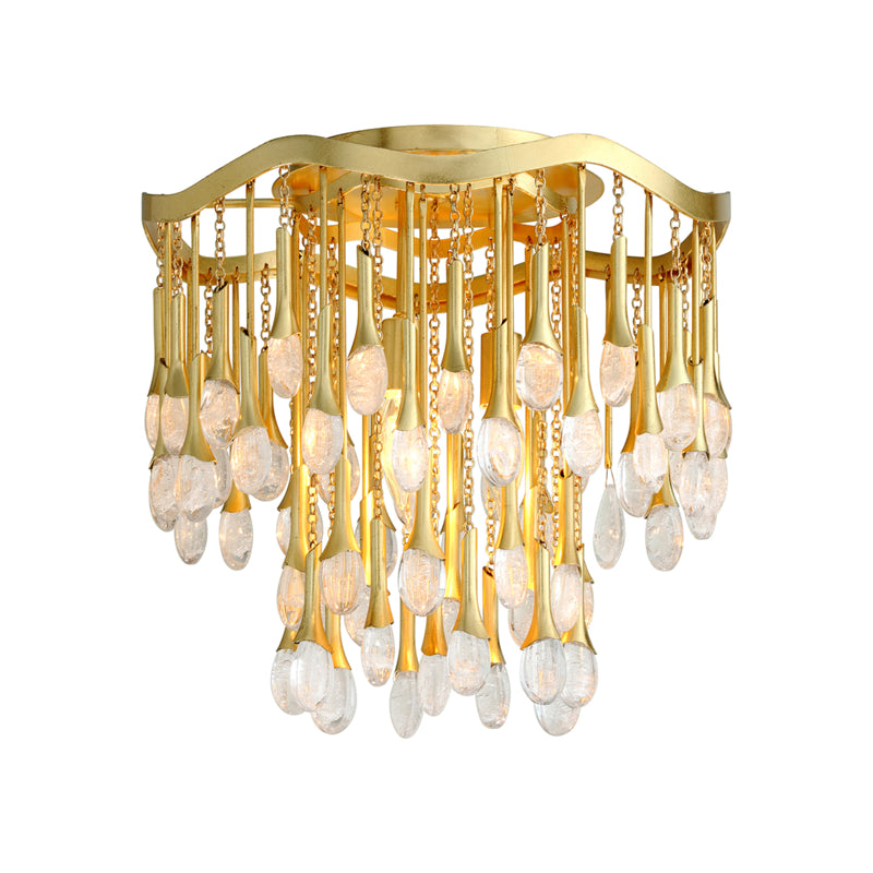 Corbett Kiara 286-33 Ceiling Light - Gold Leaf