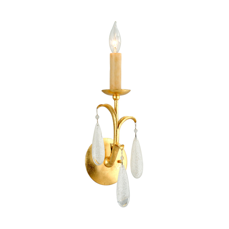 Corbett Prosecco 293-11-GL Wall Sconce Light - Gold Leaf