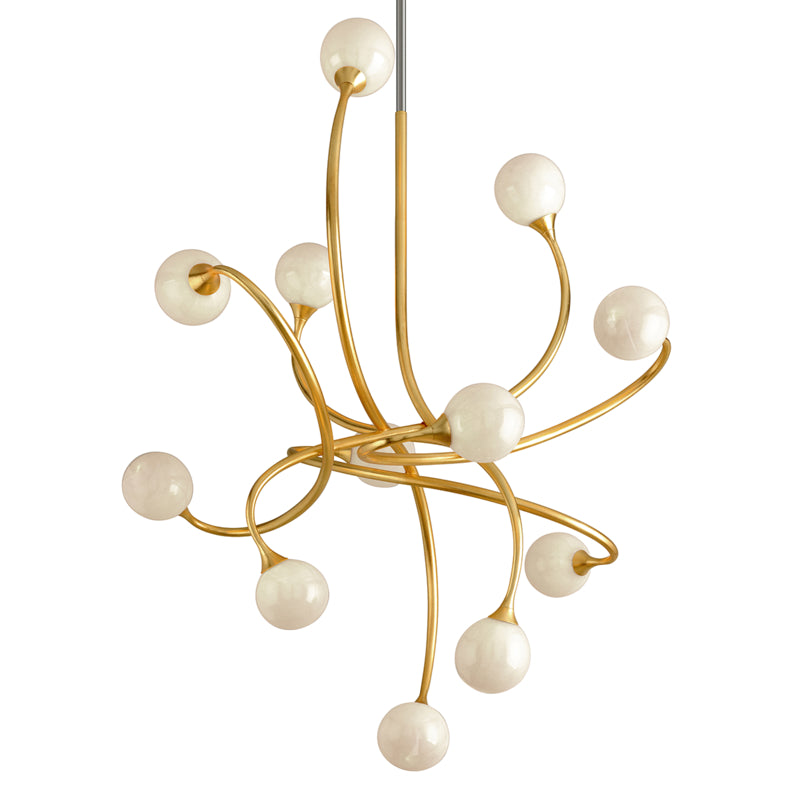 Corbett Signature 294-012-GL Chandelier Light - Gold Leaf