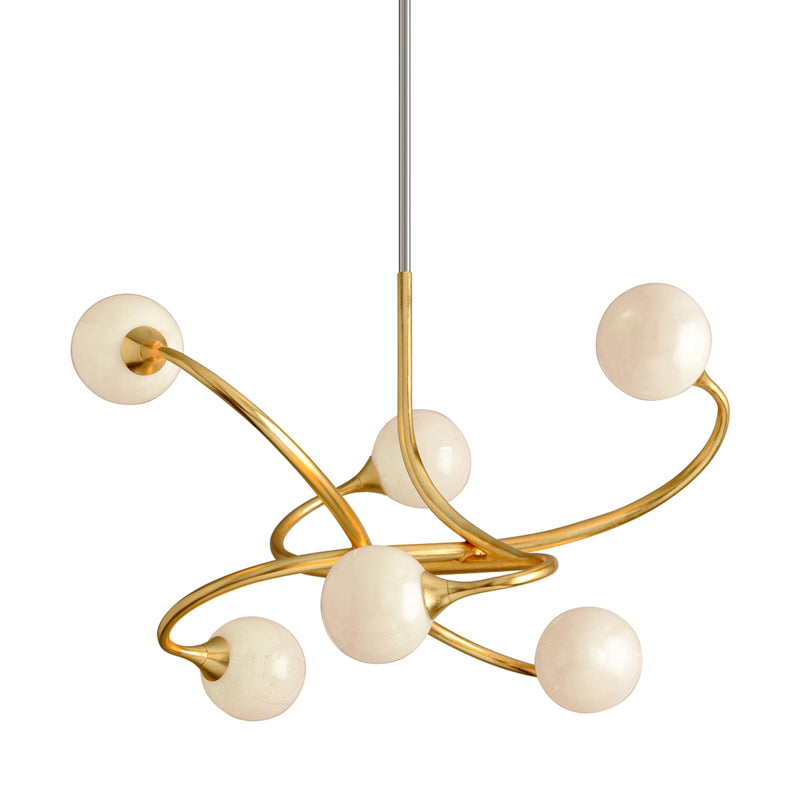 Corbett Signature 294-06 Chandelier Light - Gold Leaf